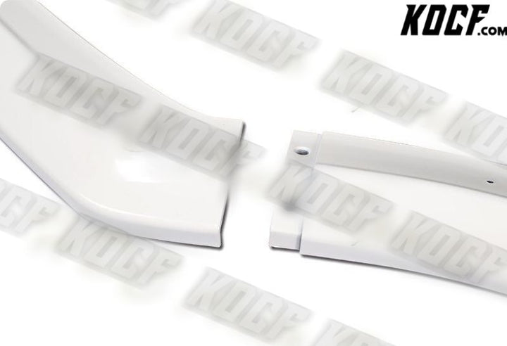 For 2015-2021 Subaru WRX STi CS-Style Painted White Front Bumper Body Lip 3Pcs - KOCF.com - Car Parts