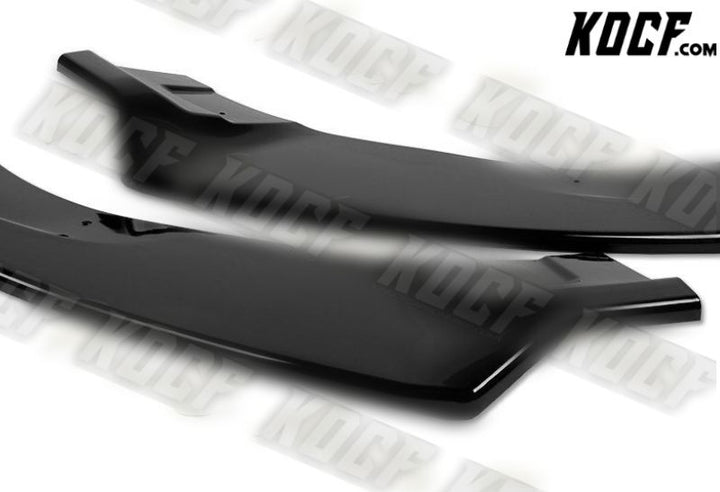 For 14-20 Volkswagen Golf GTI MK7 Painted BLK Front Bumper Splitter Spoiler Lip - KOCF.com - Car Parts