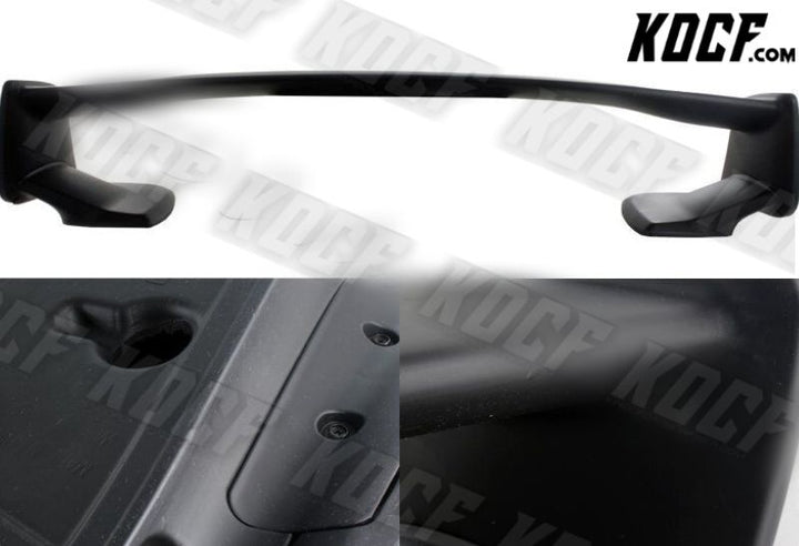 For 2008-2014 Subaru Impreza WRX Unpainted Black ABS Rear Trunk Spoiler Wing - KOCF.com - Car Parts