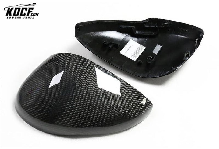 Replacement Carbon Fiber Mirror Cover for Honda 11th Gen Civic 2022+ Rearview Mirror Casing with Turn Signal Cut