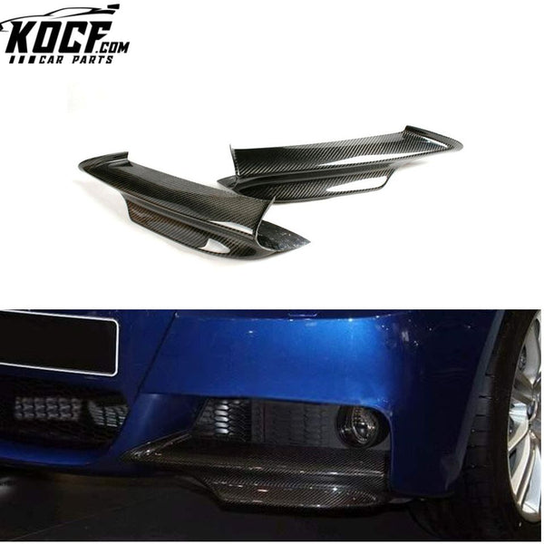 Auto Carbon Fiber Front Splitter for BMW E90 M Tech 2005 2006 2007 2008