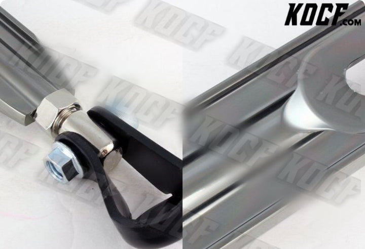 For 1990-2001 Acura Integra Rear Lower Gunmetal CNC Aluminum Tie Bar Strut Bar - KOCF.com - Car Parts