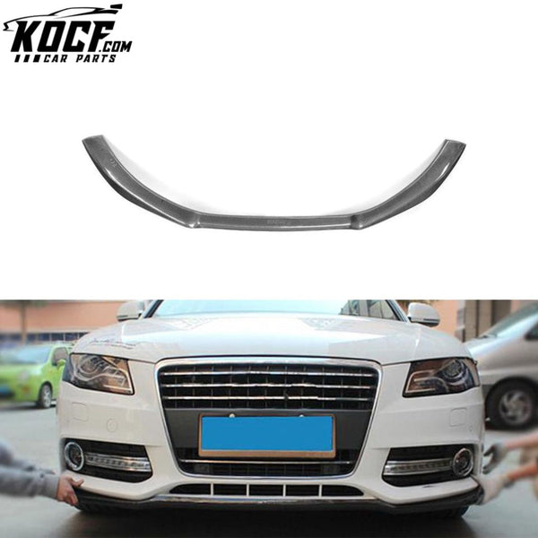 Carbon Fiber Front Lip Spoiler for AUDI A4 B8 2009UP