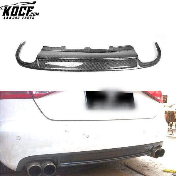 Auto Carbon Fiber S4 Look Rear Diffuser for Audi A4 B8