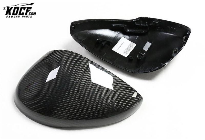 Replacement Carbon Fiber Mirror Cover for Honda 11th Gen Civic 2022+ Rearview Mirror Casing with Turn Signal Cut - VIP Price