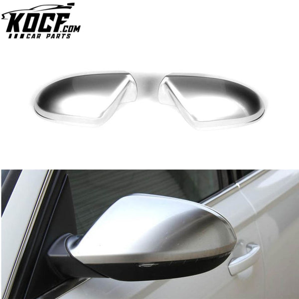 Chrome Alu Matt Alloy S6 Style Mirror Covers for Audi A6 C7 4G Quattro RS6 13-14