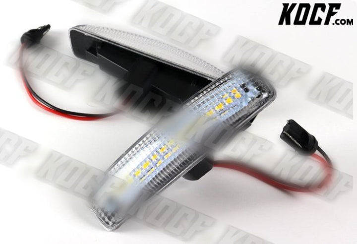 For 06-13 Range Rover Sport L320 Clear White LED Turn Signal Side Marker Lights - KOCF.com - Car Parts