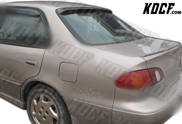 For 1998-2002 Toyota Corolla JDM ABS Plastic Roof Window Deflector Visor Spoiler - KOCF.com - Car Parts