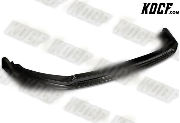 For 14-17 Honda Fit Real Carbon Fiber Front Bumper Body Kit Spoiler Splitter Lip - KOCF.com - Car Parts