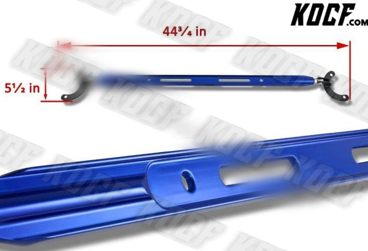 For 2001-2005 Honda Civic JDM Rear Upper Blue CNC Aluminum Tower Brace Strut Bar - KOCF.com - Car Parts