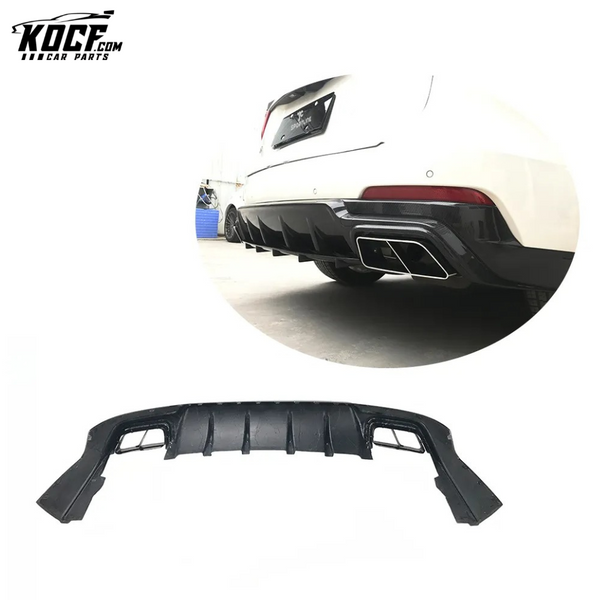 Carbon Fiber Rear Diffuser With Tips for Maserati Levante 2016-2019