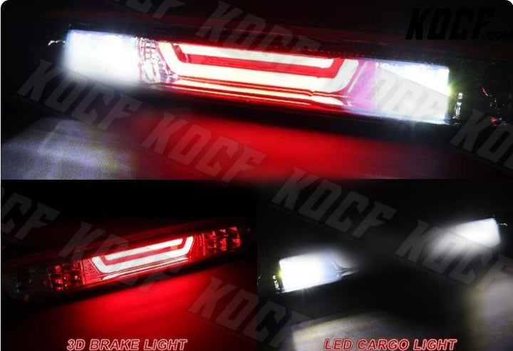 For Colorado/GMC/Canyon Smoke Lens LED BAR 3RD Third Brake Light W/Cargo Lamp - KOCF.com - Car Parts