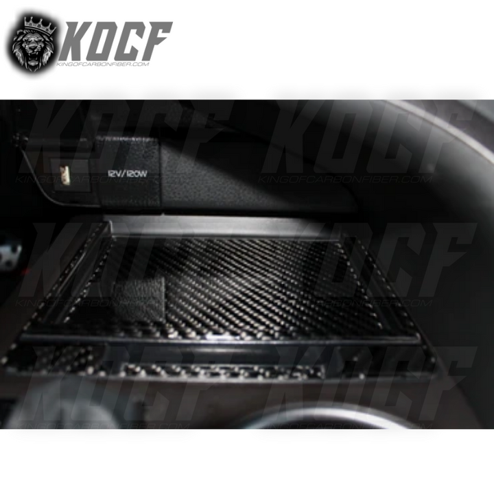 Camry Carbon Fiber Phone Drawer Storage Overlay Toyota Camry 2018-2023 Compatible - KOCF.com - Car Parts