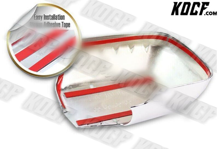 For 06-14 Honda Ridgeline Mirror Chrome ABS Side Mirror Covers Cover Trim 2Pcs - KOCF.com - Car Parts