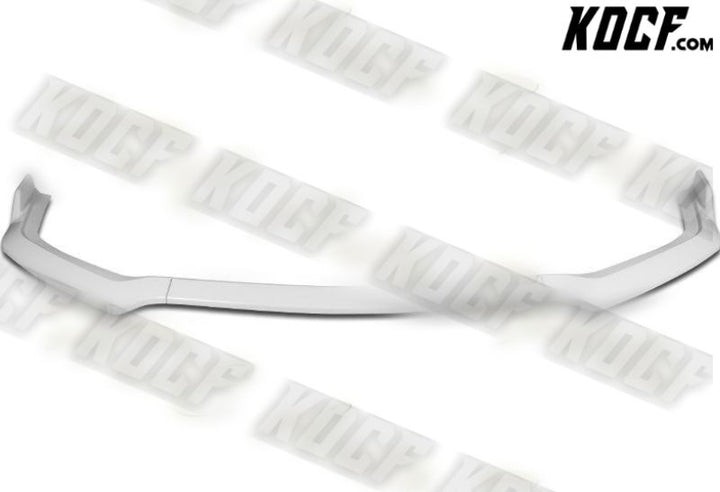 For 18-20 Ford Mustang Painted White GT-Style Front Bumper Splitter Spoiler Lip - KOCF.com - Car Parts