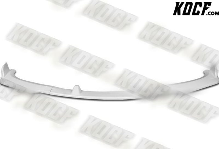 For 09-11 BMW E90 4DR/Sedan 328i 335i Painted White Front Bumper Body Kit Lip - KOCF.com - Car Parts