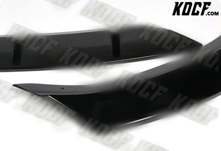 For 2016-2019 BMW 3-Series F30 F35 Painted Black Front Bumper Body Kit Lip 3PCS - KOCF.com - Car Parts