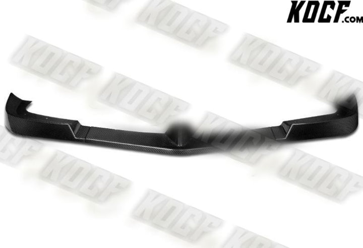 For 2012-2014 Mercedes C-Class W204 Real Carbon Fiber Front Bumper Body Kit Lip - KOCF.com - Car Parts