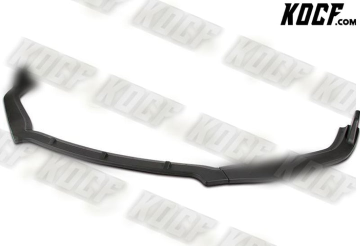 For 12 Honda Civic 4DR/Sedan JDM CS-Style Unpainted Black Front Bumper Lip Kit - KOCF.com - Car Parts