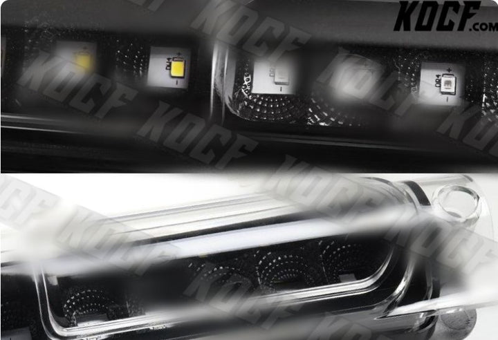 For 97-99 Ford F-250/00-05 Excursion Black 16-LED Third 3RD Brake Stop Light - KOCF.com - Car Parts