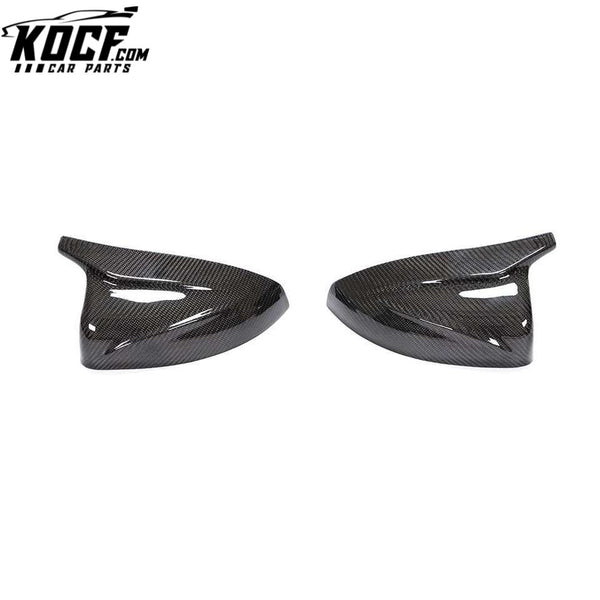 1 Pair Carbon Fiber A3 Side View Mirror Covers For Audi S3 2014-2020