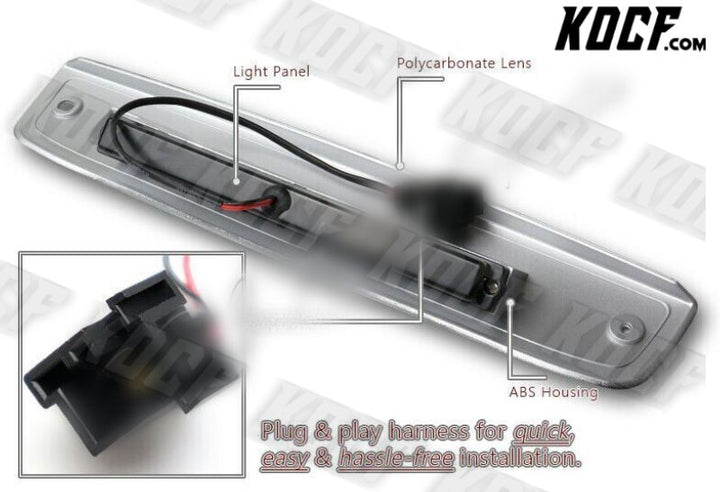 For 2003-2016 Ford Expedition Smoke Lens LED 3RD Third Rear Brake Stop Light - KOCF.com - Car Parts