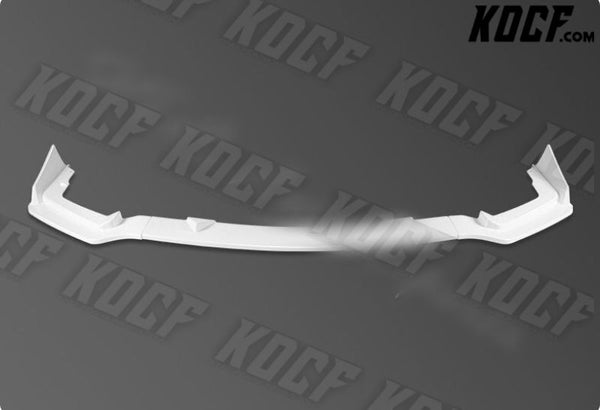 For 14-17 Infiniti Q50 Sport Painted White Front Bumper Body Spoiler Lip 3PCS - KOCF.com - Car Parts