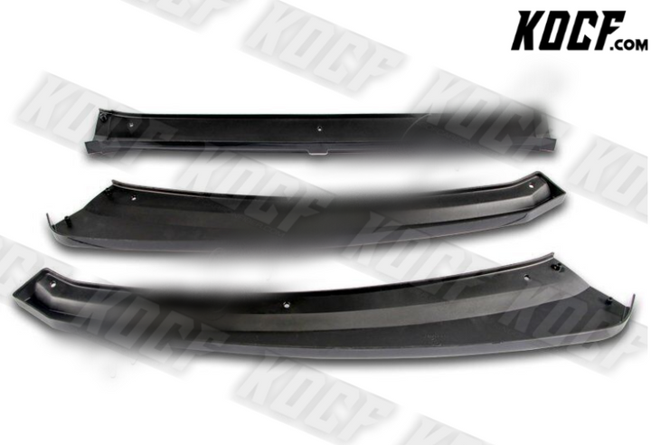 For 15-18 Ford Focus SE SEL Carbon Look Front Bumper Splitter Spoiler Lip 3PCS - KOCF.com - Car Parts