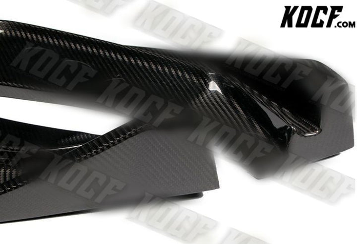 For 14-17 Honda Fit Real Carbon Fiber Front Bumper Body Kit Spoiler Splitter Lip - KOCF.com - Car Parts