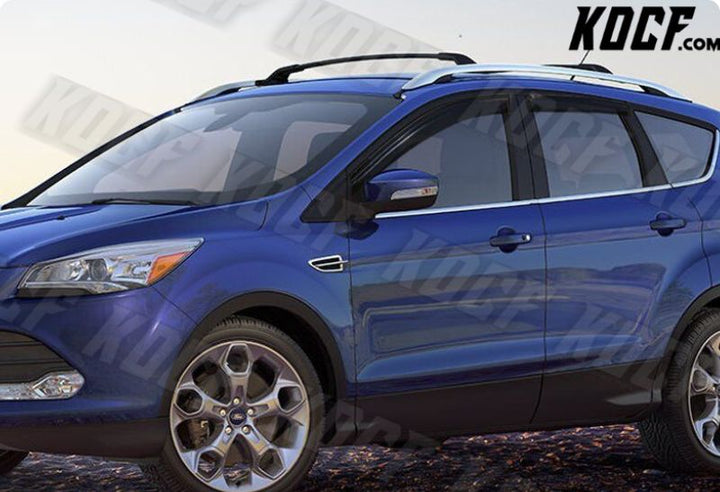 For 2013-2017 Ford Escape Smoke Tint ABS Sun Shield Door Rain Window Visor 4-PCS - KOCF.com - Car Parts