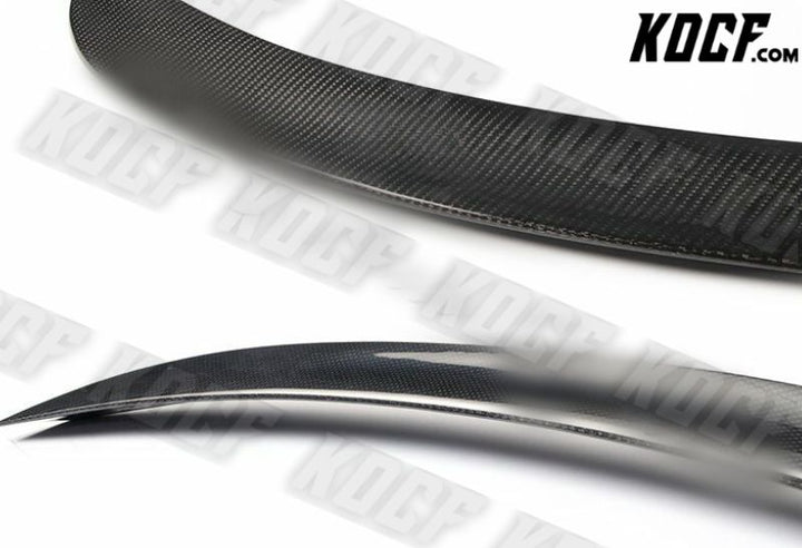 For 17-20 Tesla Model-3 OE-Style 100% Real Carbon Fiber Rear Trunk Spoiler Wing - KOCF.com - Car Parts