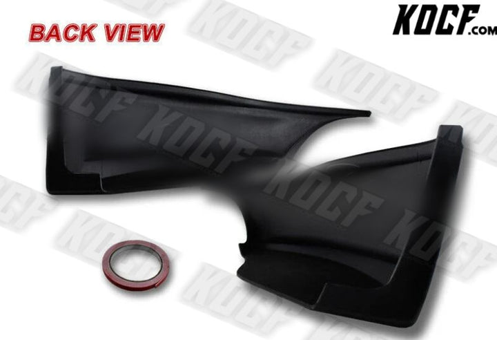 For 2009-2019 Nissan 370Z Rear Bumper Lip Aprons Spat SS-Style Polyurethane 2PCS - KOCF.com - Car Parts