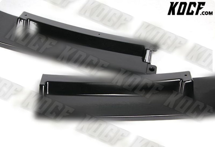 For 12-18 BMW 3-Series M-Sport M-Tech F30 F35 Painted Black Front Bumper Lip Kit - KOCF.com - Car Parts