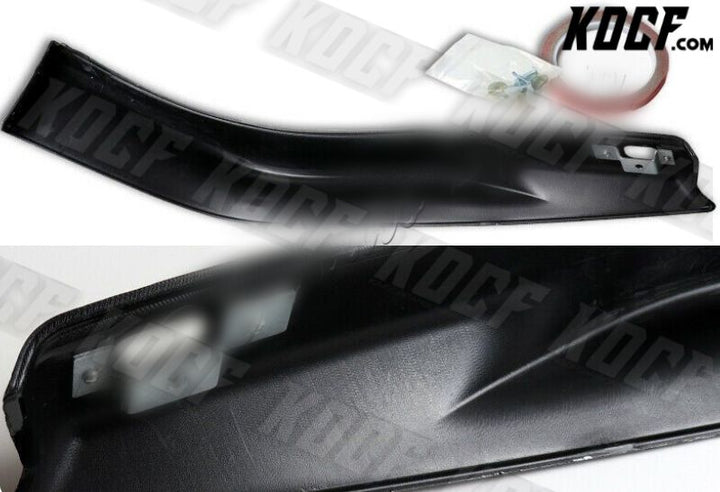 For 2013-2015 Honda Accord 4DR HFP-Style Painted Black Front Bumper Splitter Lip - KOCF.com - Car Parts