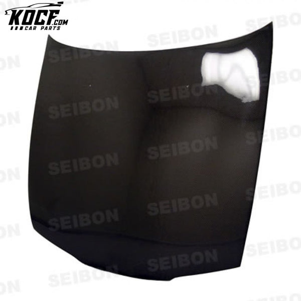 Seibon OEM-STYLE CARBON FIBER HOOD FOR 1995-1996 NISSAN 240SX