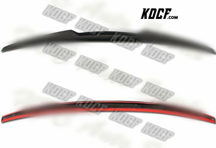 For 2007-2013 BMW 3-Series E92 2DR/Coupe Real Carbon Fiber Rear Trunk Spoiler - KOCF.com - Car Parts