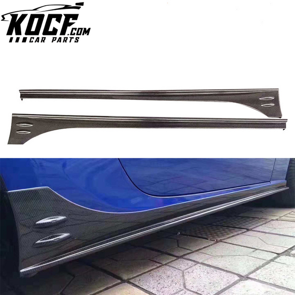 Carbon Fiber Side Skirts Winglet for Subaru BRZ 17-18