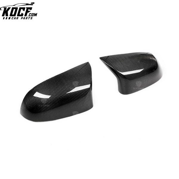 Replacement Carbon Fiber Rearview Side Mirror Cover for BMW X5M F85 X6M F86 CF Sideview Mirror Shell