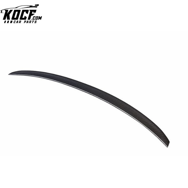 REAL CARBON SPOILER FOR AUDI A4 B8 SEDAN CARBON FIBER REAR TRUNK SPOILER WING