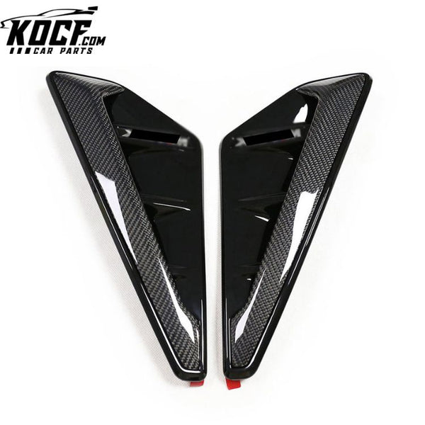 Add on/Replacement For BMW X5 G05 X5M F95 Carbon Fiber Side Air Vent Fender Trims