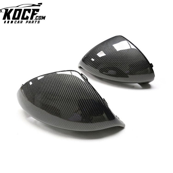 Real Carbon Fiber Mirror Covers Replacement For Porsche 911 991 Turbo S Direct Replacement Side Mirror Covers