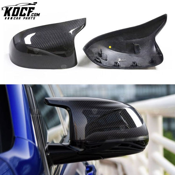 Dry Carbon Fiber Performance Mirror Cover for BMW X3M F97 X4M F98 X5M F95 X6M X96 X7M Housing Casing Prepreg CF Clip-on Wagon