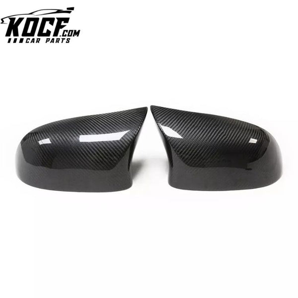 M Style Side Carbon Fiber Mirror Cover for BMW X Ser X3 F25 X4 F26 X5 F15 X6 F16 2014-2018 Rear view mirror cover