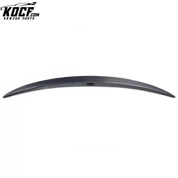 W223 Carbon Fiber Rear Trunk Spoiler for Mercedes-benz S Class AMG S63 S65 Back Trunk Wing Lip Exterior 2021+