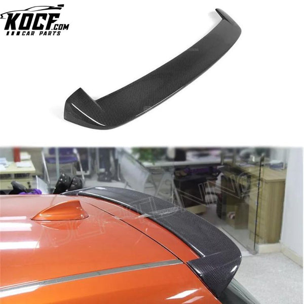 Car Carbon Fiber Roof Rear Spoiler For BMW 1 Series F20 F21 2012-UP 3D Style Styling Rear Window Wing Lip