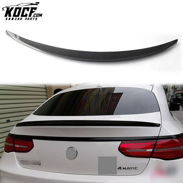 W166 GLE A Style Carbon Fiber Boot Rear Spoiler for Mercedes-Benz AMG GLE63 GLE43 S SUV Trunk Lip Wing 2015+