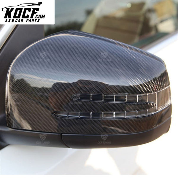 Carbon Fiber Mirror Cover For Mercedes-benz G Class W463 AMG G63 G43 W166 ML GLE GLS GL 2012-2019 Replacement Wing Casing