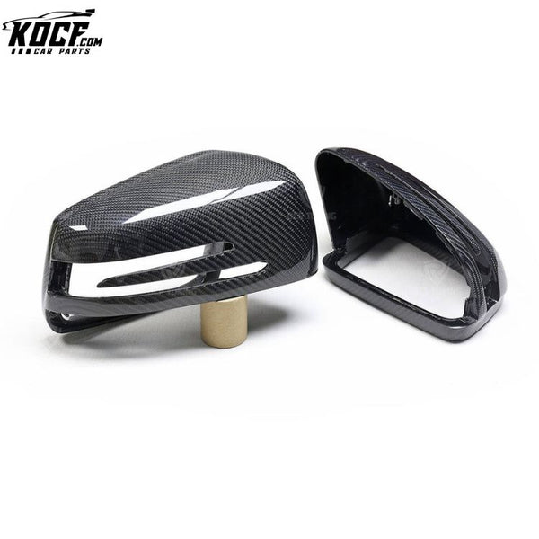 Real Carbon Fiber Mirror Cover for Mercedes-benz W212 W207 E Class W204 W218 W176 W117 C CLS CLA Side Rearview Mirror Cover