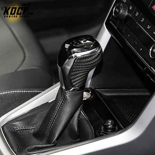 Es Carbon Fiber Interior Accessories POLO T-Cross Gear Shift Knob For VW 2019+