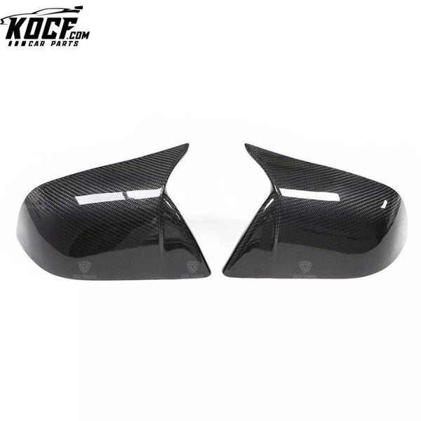 M-Style Dry Carbon Fiber Side Rearview Mirror Covers For Tesla Model 3 2017-2019 Replacement Review Mirror Cover